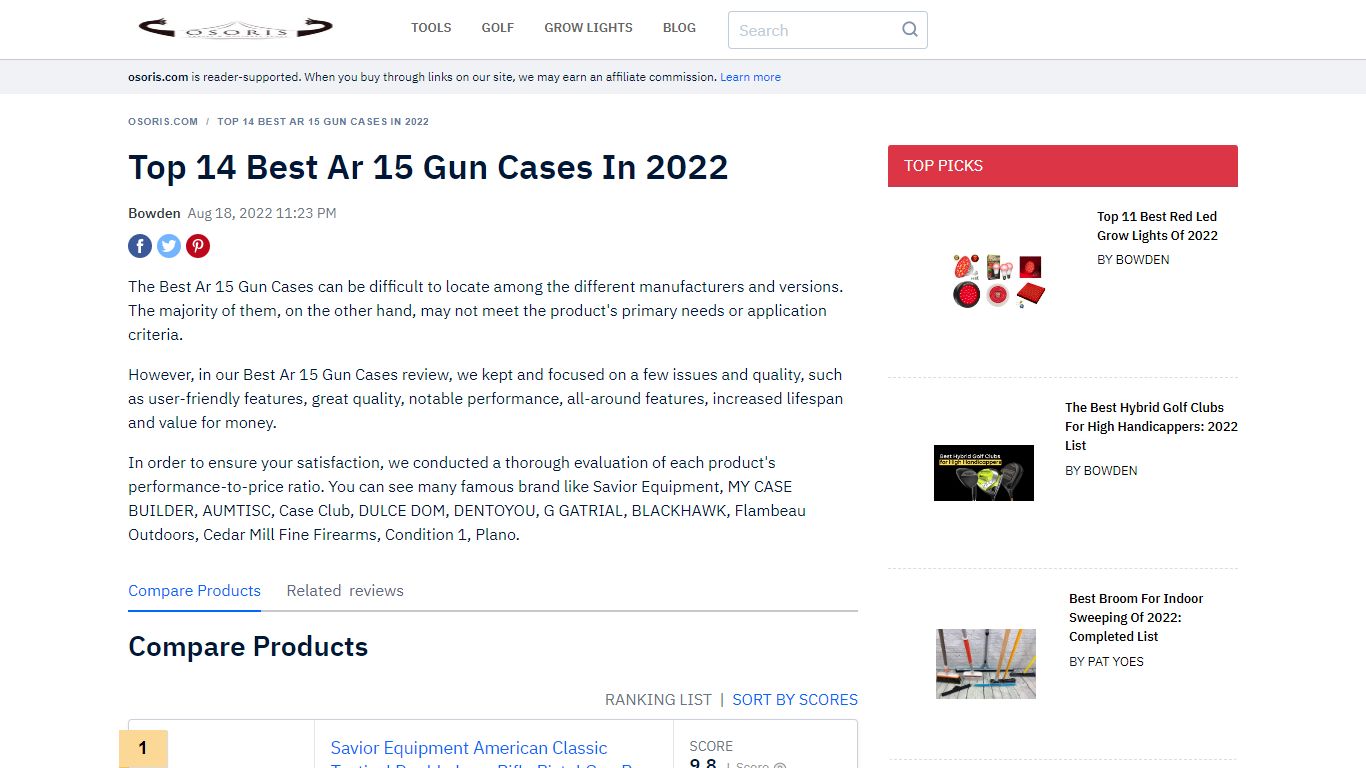 14 Best Ar 15 Gun Cases In 2022: [Latest Updated] - Osoris