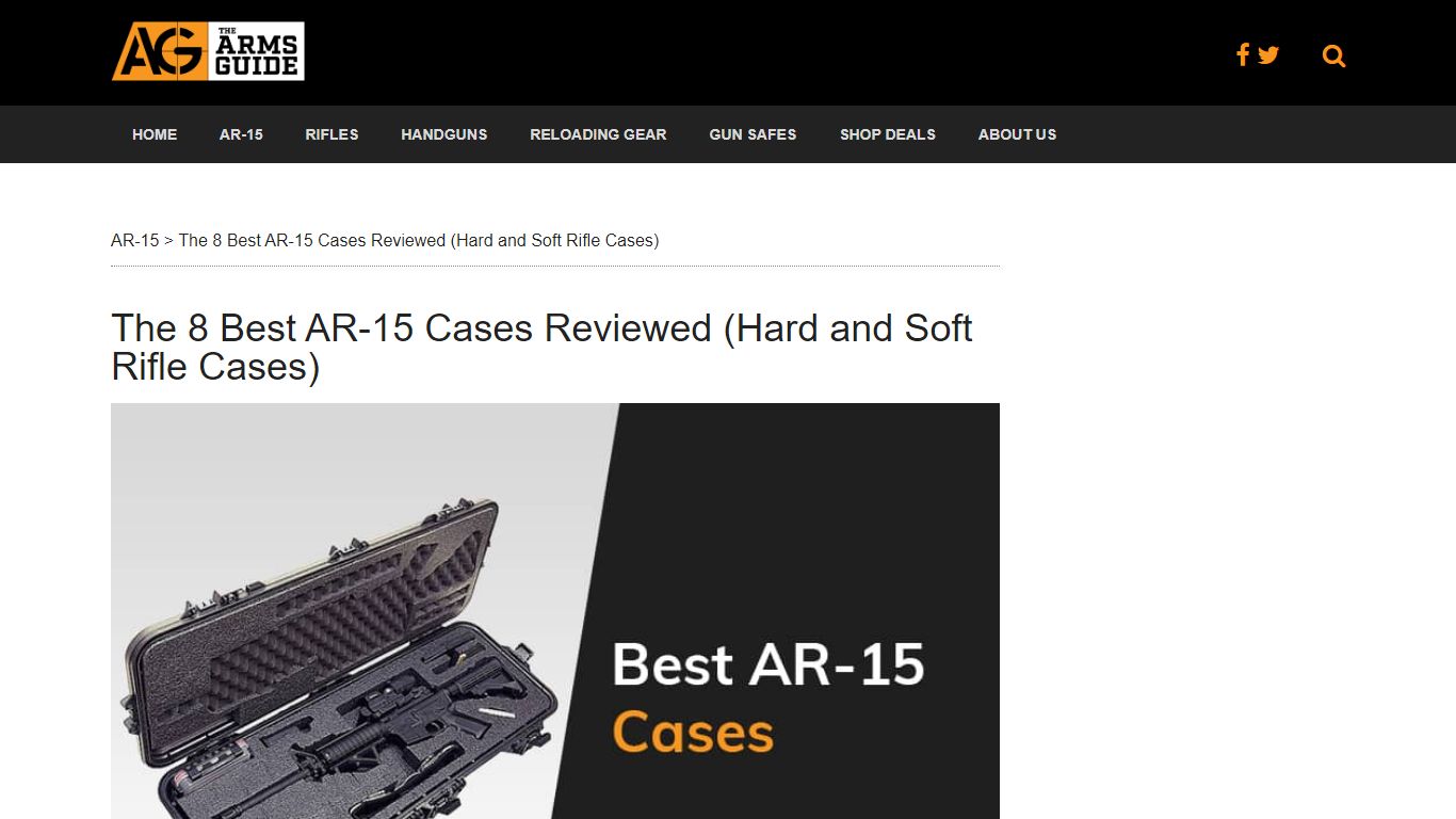 8 Best AR-15 Cases Reviewed (Hard and Soft) | The Arms Guide